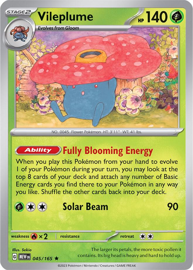 Vileplume - SV: Scarlet & Violet 151 (MEW)