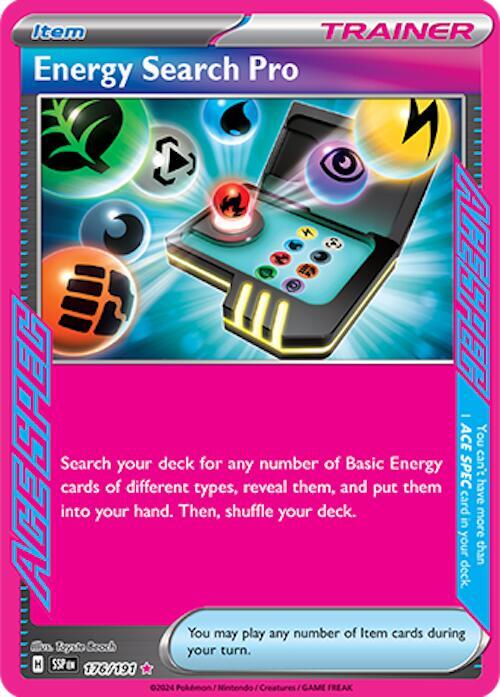 Energy Search Pro - Prize Pack Series Cards